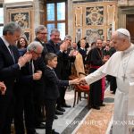 Discours du pape Léon XIV aux participants à la Rencontre « Chaire de l'accueil », 12 mars 2026 © Vatican Media