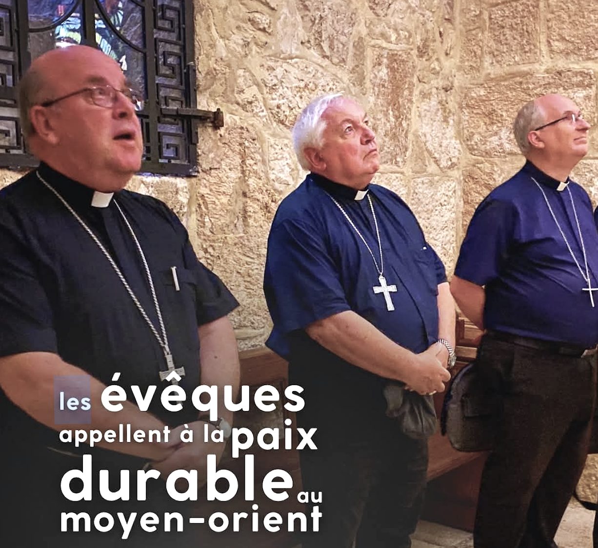 Les évêques de France réagissent face au nouveau conflit au Moyen-Orient © eglise.cartholique.fr