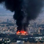 Téhéran en feu pendant la guerre des 12 jours, 13 - 24 juin 2025 © Wikipedia.org