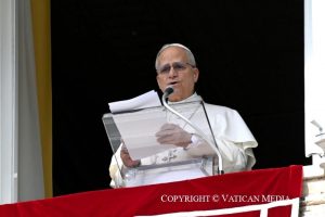 Angelus du 8 mars 2026 : Prions pour que " la voix des peuples puisse se faire entendre" © Vatican Media 