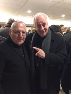 Mgr Sako et Mgr Riocreux en 2016 © Mgr Jean-Yves Riocreux
