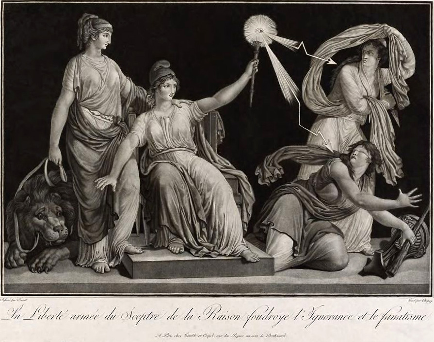 La fausse promesse des Lumières © wikimedia.com