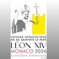 Logo et devise du voyage apostolique à Monaco