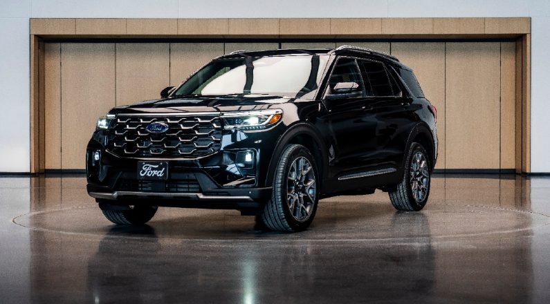 Le nouveau véhicule a été assemblé dans l'usine d'assemblage Ford de Chicago © Ford
