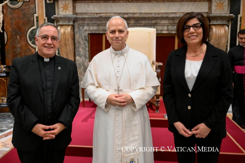 Léon XIV appelle les Focolari à faire rayonner l’unité comme force prophétique, 21 mars 2026 © Vatican Media