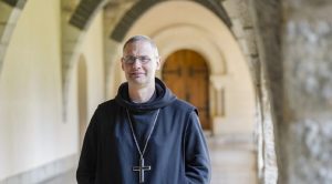 Geoffroy Kemlin, Supérieur De La Célèbre Abbaye Saint-Pierre De Solesmes © Frédéric Pétry / Hans Lucas