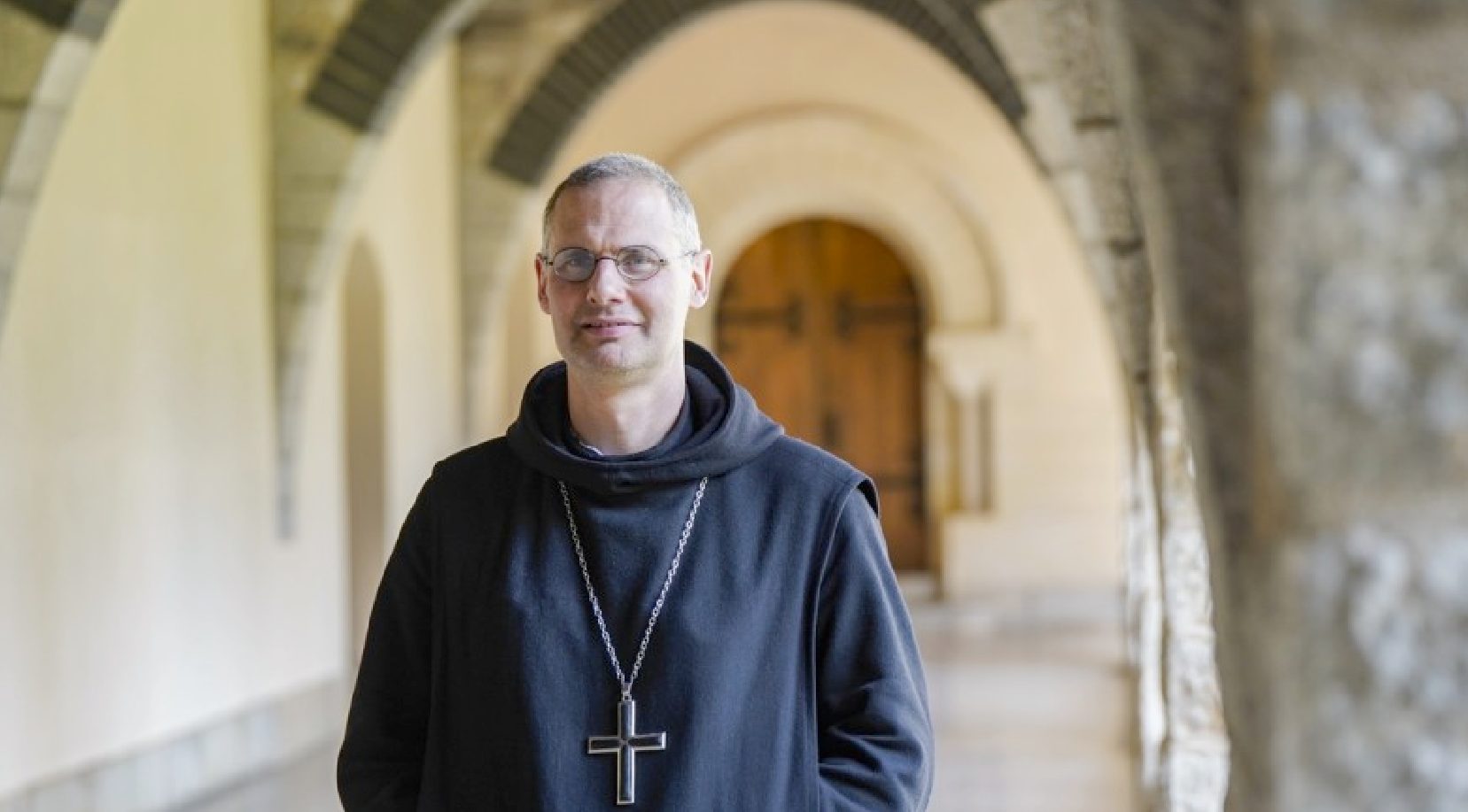 Geoffroy Kemlin, Supérieur De La Célèbre Abbaye Saint-Pierre De Solesmes © Frédéric Pétry / Hans Lucas