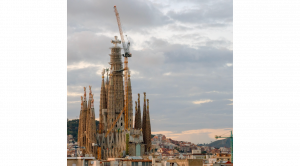 La Sagrada Familia a achevé la tour dédiée à Jésus-Christ avec la mise en place de la partie supérieure de la croix le 20 février dernier © Archidiocèse de Barcelone
