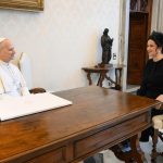 La Première ministre lituanienne Inga Ruģiniene © VATICAN MEDIA