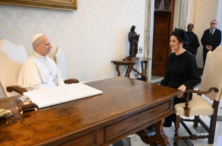 La Première ministre lituanienne Inga Ruģiniene © VATICAN MEDIA
