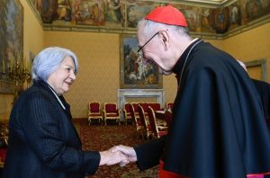 Les entretiens au Secrétariat d'État © Vatican Media
