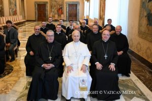 Discours du Saint-Père devant trois communautés monastiques, 30 mars 2026 © Vatican Media 