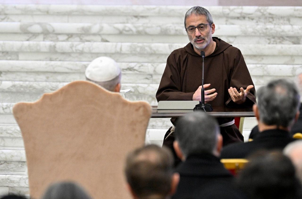 Le prédicateur de la Maison pontificale, le père Roberto Pasolini © Vatican Media