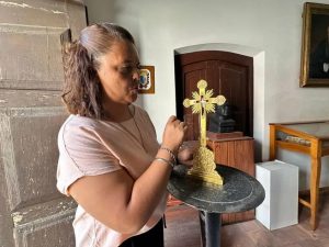 Reliquaire contenant des fragments qui proviendraient de la croix de Jésus-Christ © Diario Cuyo 