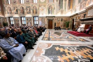 Léon XIV appelle les Focolari à faire rayonner l’unité comme force prophétique, 21 mars 2026 © Vatican Media
