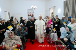 Visite à la maison de retraite des Petites Sœurs des Pauvres