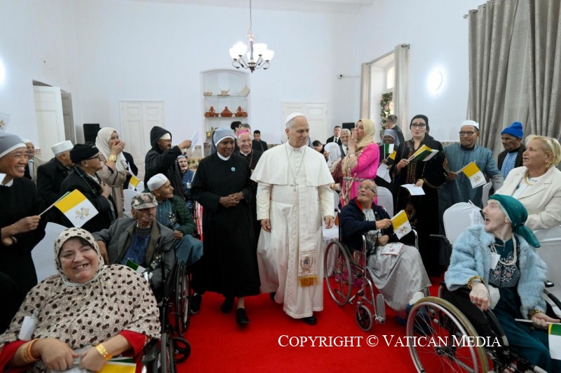 Visite à la maison de retraite des Petites Sœurs des Pauvres