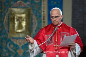 Discours du Pape Léon XIV lors de la rencontre avec la communauté algérienne, 13 avril 2026 © Vatican Media 