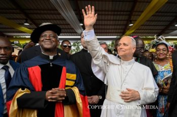 Rencontre avec le monde universitaire, 17 avril 2026 © Vatican Media
