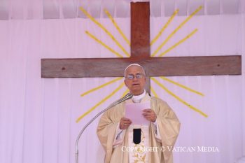 Homélie du Saint-Père lors de la messe sur l'Esplanade de Saurimo (Angola) 20 avril 2026 © Vatican Media
