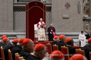 Prière du Rosaire pour invoquer la paix, 11 avril 2026 © Vatican Media  