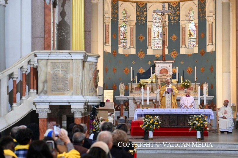 Messe dans la Basilique Saint-Augustin, 14 avril 2026 © Vatican Media