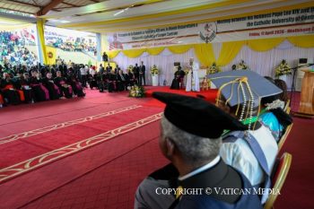Rencontre avec le monde universitaire, 17 avril 2026 © Vatican Media
