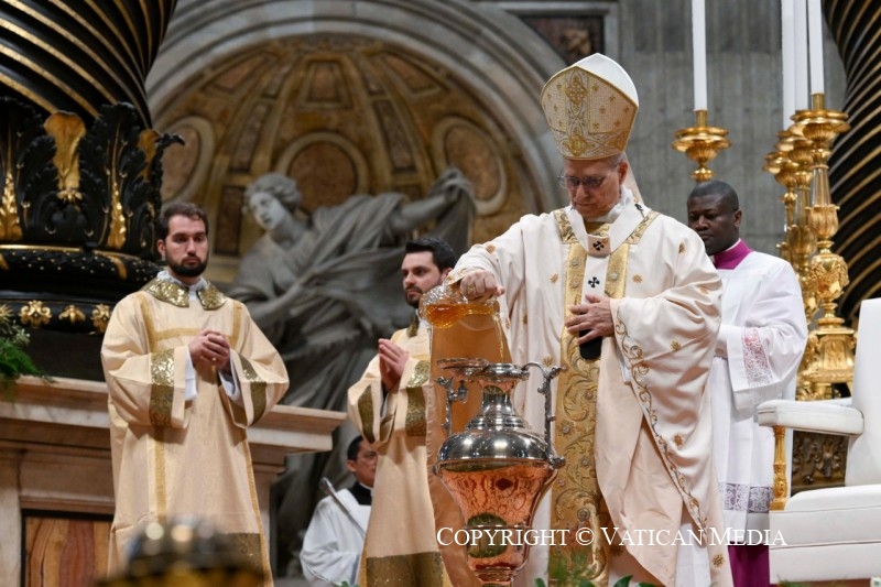 Messe chrismale, jeudi 2 avril 2026 © Vatican Media 