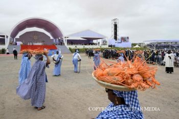 Messe à Kilamba (Angola), 19 avril 2026 © Vatican Media 