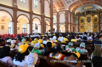 Messe en la Basilique de l'Immaculée Conception (Mongomo), 22 avril 2026 © Vatican Media 