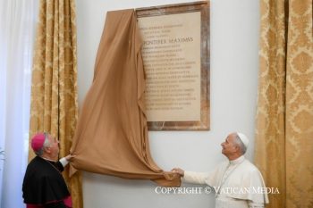 Visite à l'Académie pontificale ecclésiastique, 27 avril 2026 © Vatican Media 
