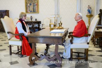 Audience à l'Archevêque de Canterbury, et sa Suite, 27 avril 2026 ©Vatican Media 