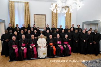 Visite à l'Académie pontificale ecclésiastique, 27 avril 2026 © Vatican Media 