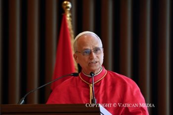 Rencontre avec les autorités, la société civile et le corps diplomatique, 18 avril 2026 © Vatican Media