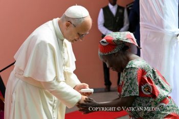 Visite à la Maison d'accueil pour personnes âgées, 20 avril 2026 © Vatican Media