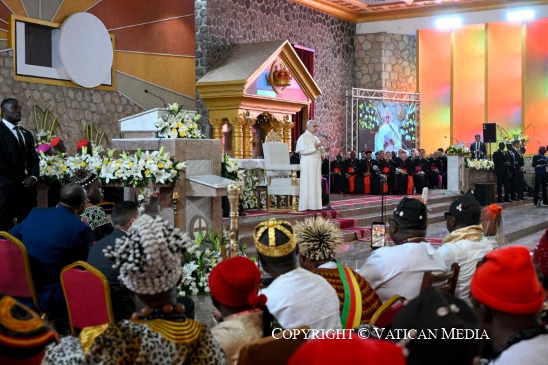 Rencontre pour la paix avec la communauté de Bamenda, 16 avril 2026 ©