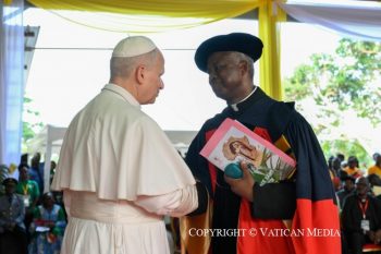 Rencontre avec le monde universitaire, 17 avril 2026 © Vatican Media
