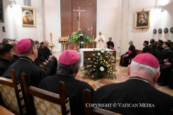 Visite à l'Académie pontificale ecclésiastique, 27 avril 2026 © Vatican Media 