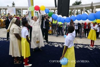 Messe en la Basilique de l'Immaculée Conception (Mongomo), 22 avril 2026 © Vatican Media 