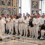 Discours du Pape Léon XIV aux athlètes des Jeux de Milan-Cortina le 9 avril 2026 © Vatican Media