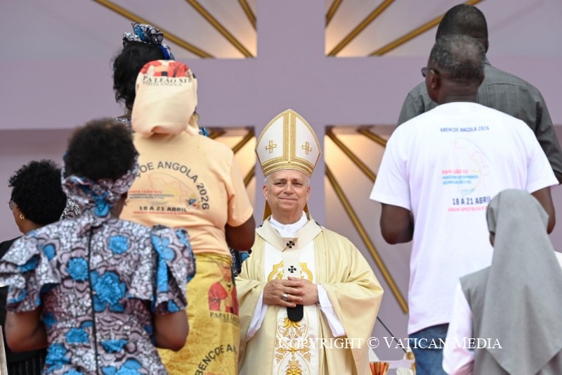 Messe à Kilamba (Angola), 19 avril 2026 © Vatican Media