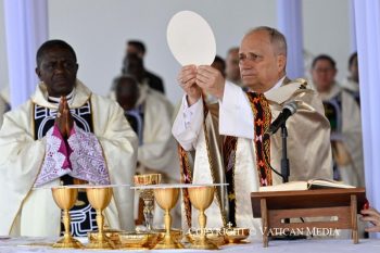 messe à l’aéroport international de Bamenda, 16 avril 2026 © Vatican Media
