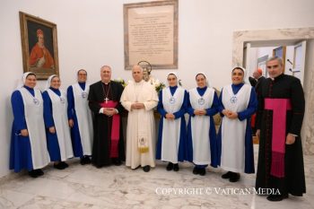 Visite à l'Académie pontificale ecclésiastique, 27 avril 2026 © Vatican Media 