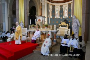 Messe dans la Basilique Saint-Augustin, 14 avril 2026 © Vatican Media 