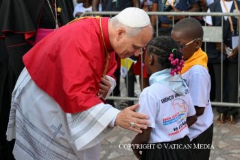 Rencontre avec les évêques, les prêtres, les personnes consacrées et les agents pastoraux, 20 avril 2026 © Vatican Media