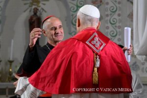 Discours du Pape Léon XIV lors de la rencontre avec la communauté algérienne, 13 avril 2026 © Vatican Media 