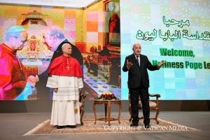 Rencontre avec les autorités, la société civile et le corps diplomatique, 13 avril 2026 © Vatican Media 