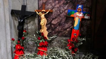 Veillée de prière en hommage aux martyrs contemporains © Vatican Media