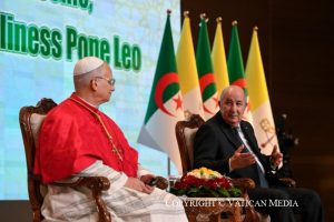 Rencontre avec les autorités, la société civile et le corps diplomatique, 13 avril 2026 © Vatican Media 
