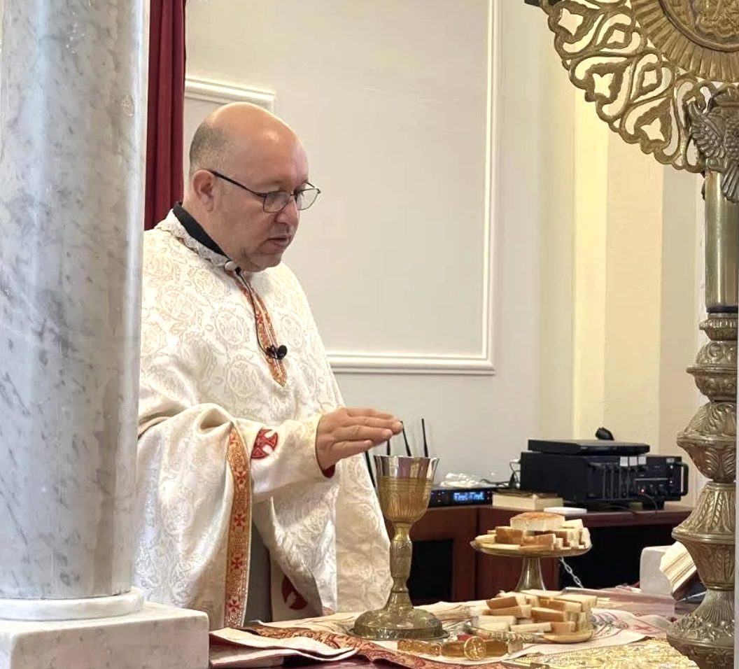 P. Marios Khairallah, prêtre melkite qui a fait la découverte © P. Khairallah/ Aci Mena 